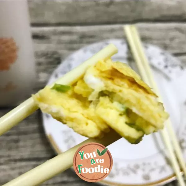 [breakfast series] thick egg roast in 5 minutes
