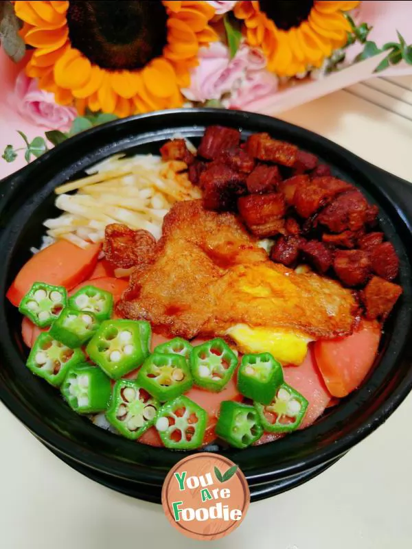 Stewed pork with rice