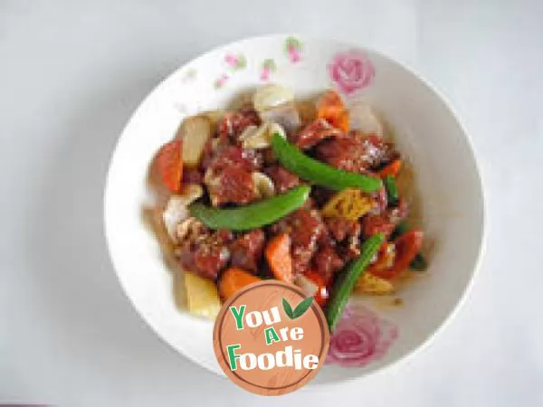 [roast beef with seasonal vegetables] - a dish especially popular with family members