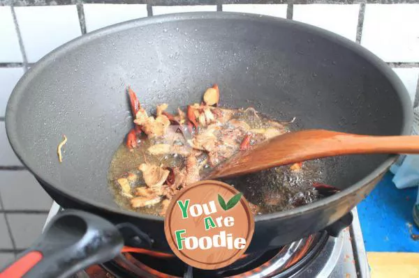 Home flavor - stewed noodles with beans