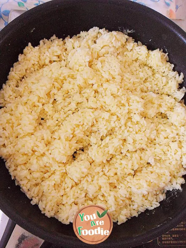 [fried rice] stir fried rice with egg