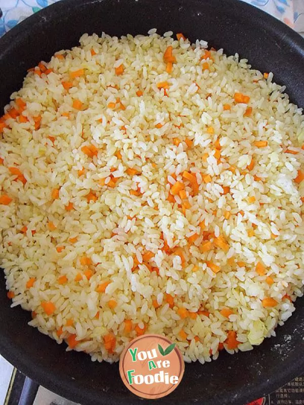 [fried rice] stir fried rice with egg