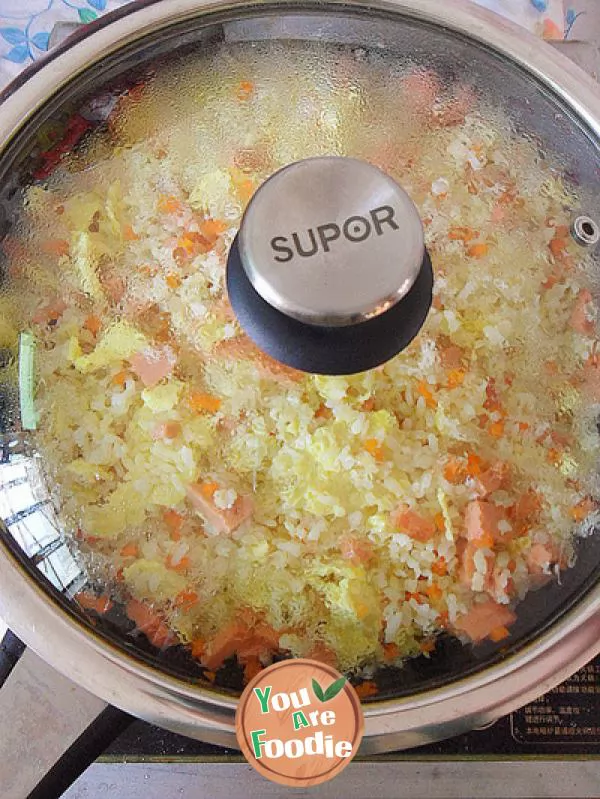 [fried rice] stir fried rice with egg