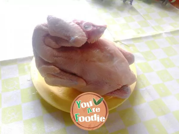boiled chicken
