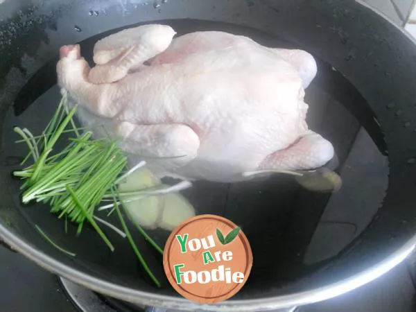 boiled chicken