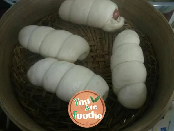 Hot dog steamed bun