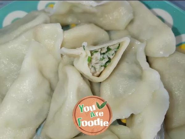 Jiaozi Stuffed with Mackerel