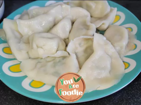 Jiaozi Stuffed with Mackerel