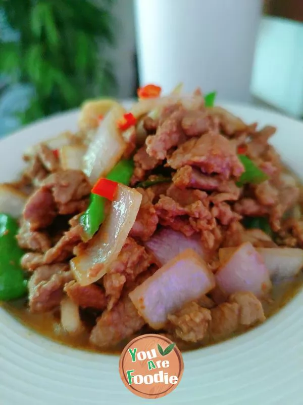 Fried-Beef-with-Eggs-and-Onions