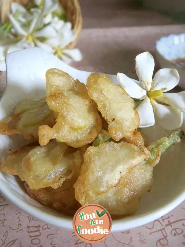 Fried wild Gardenia