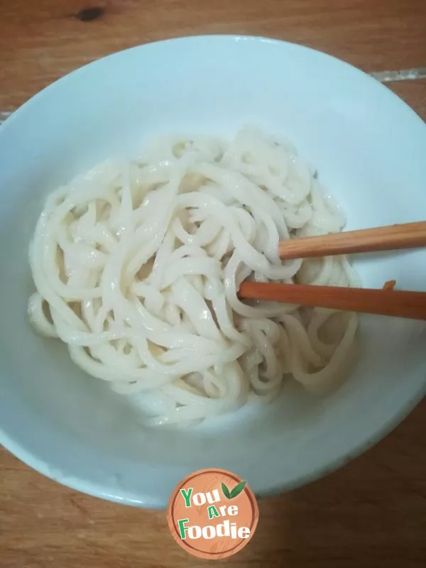 hand-made noodles