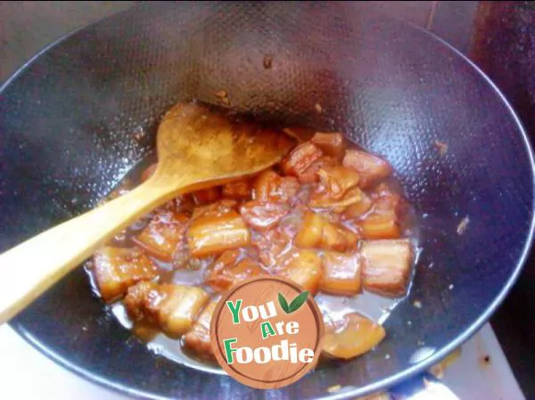 braised pork in brown sauce