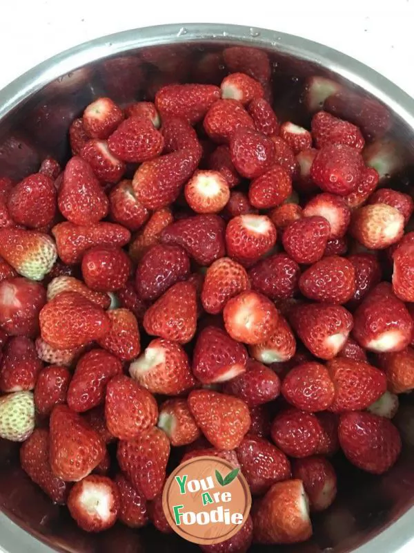 Homemade strawberry jam