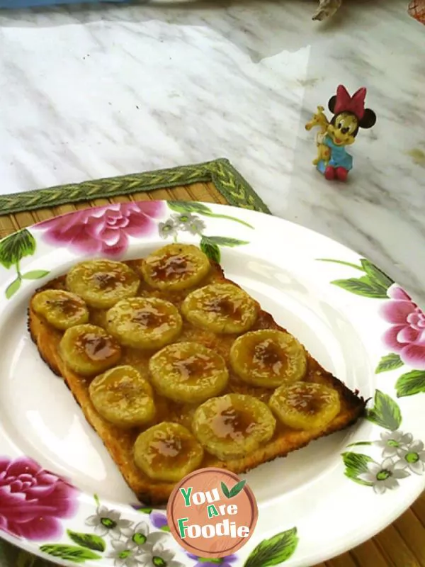 Caramel-Banana-toast