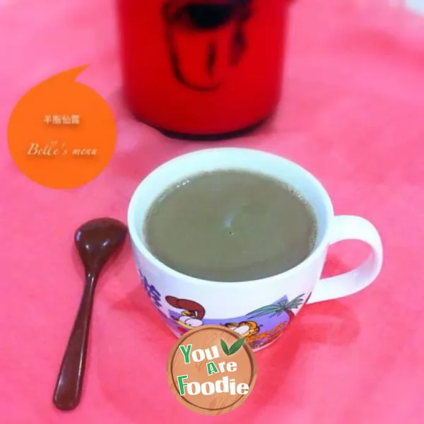 Black bean red jujube soymilk