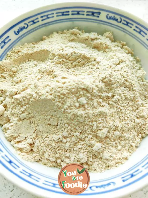 Wowotou with buckwheat flour