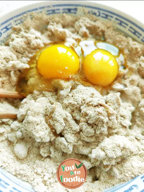 Wowotou with buckwheat flour