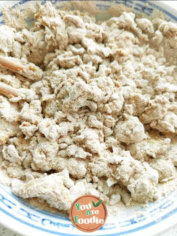 Wowotou with buckwheat flour