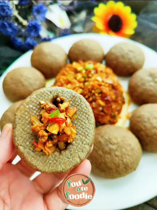 Wowotou with buckwheat flour