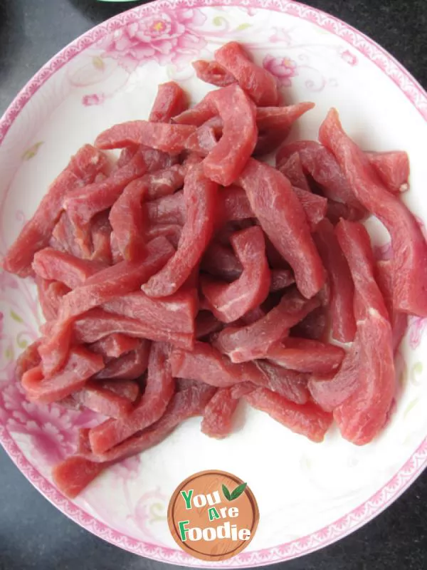 Beef fillet with salad