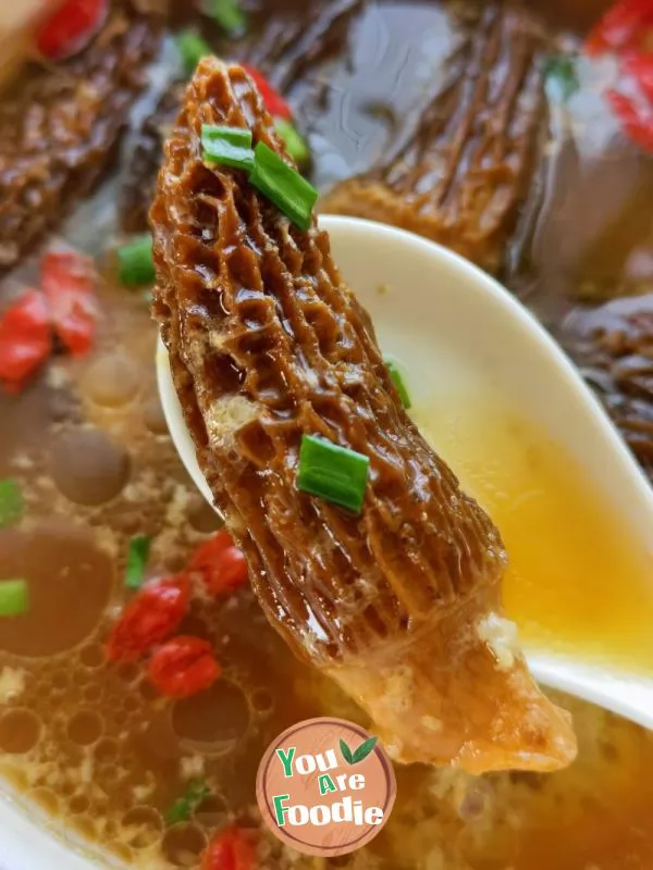 Morchella Minced Pork Soup