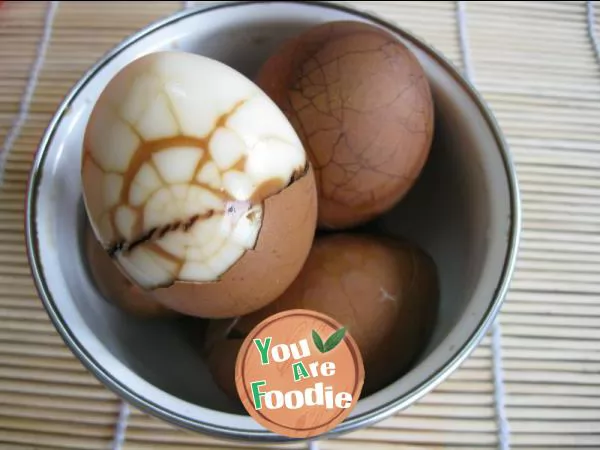 Five flavored tea eggs (the first time to make tea eggs)