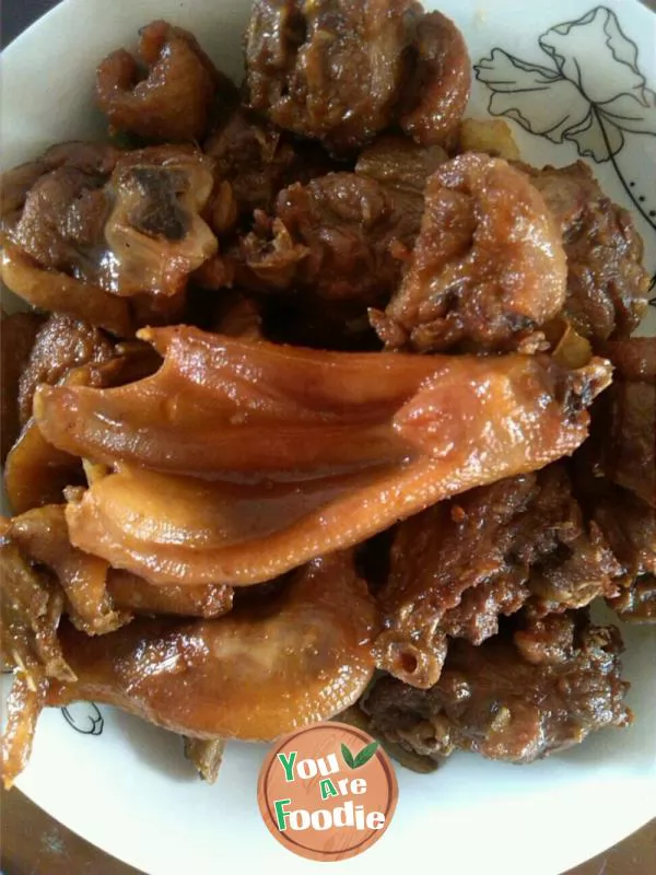 Braised-duck-meat