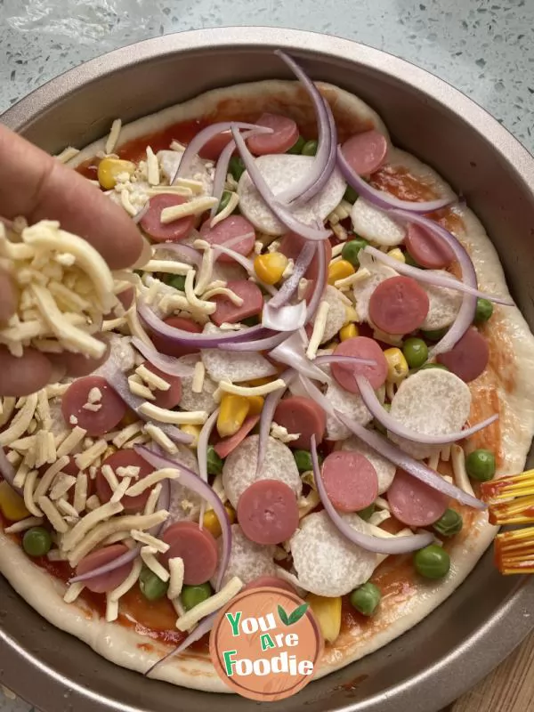 8-inch assorted pizza