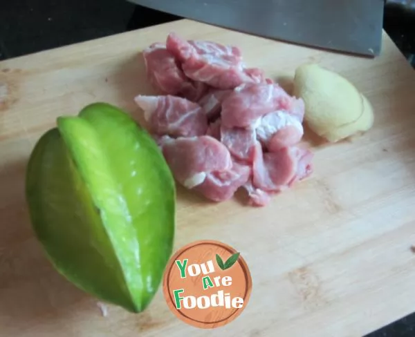 Carambola lean meat soup