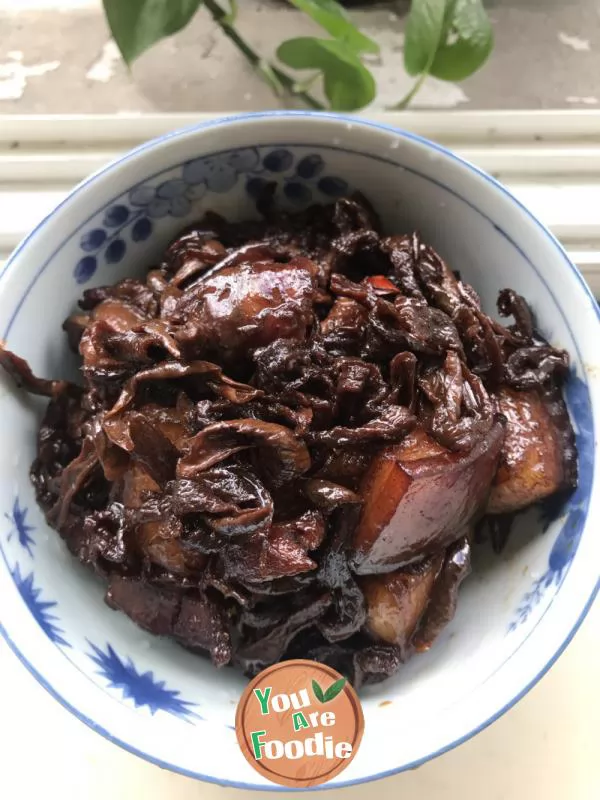 Braised-pork-with-dried-radish