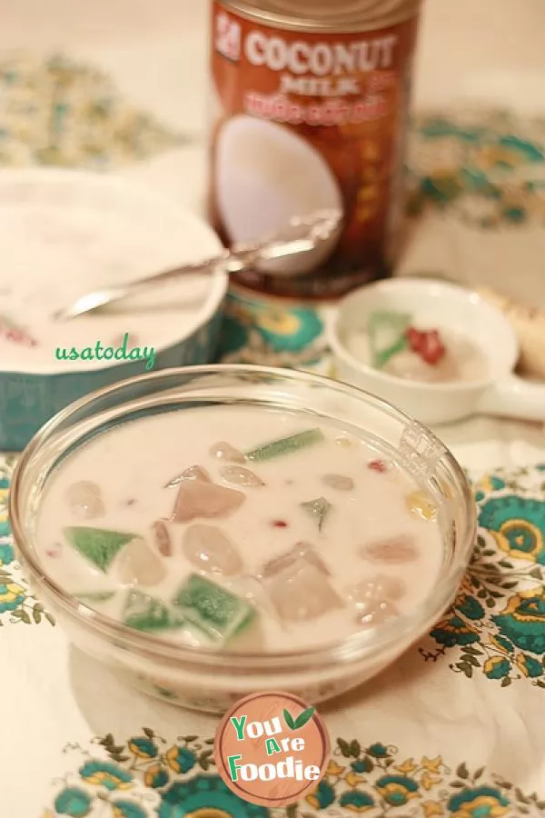 [sweet teeth] any fruit will do - Philippine Coconut Milk dessert halo halo