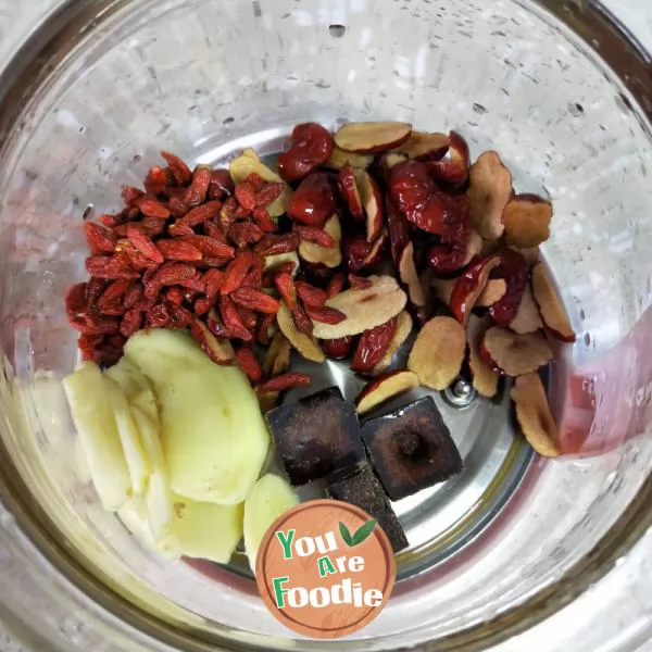 Brown sugar ginger jujube tea