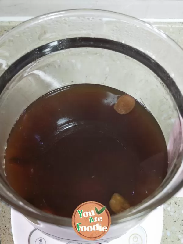 Brown sugar ginger jujube tea