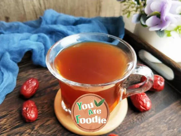 Brown sugar ginger jujube tea