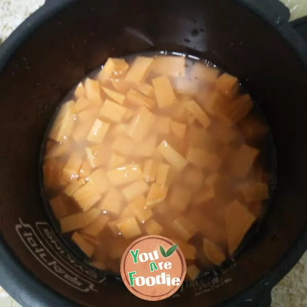 Sweet potato rice