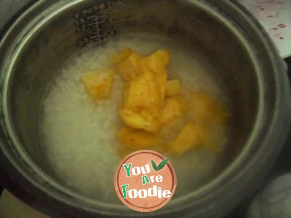 Pineapple porridge