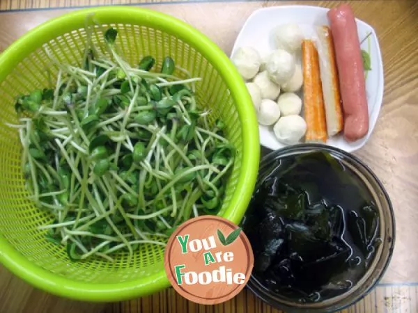 Iodine supplement is simple [kelp sprout soup]