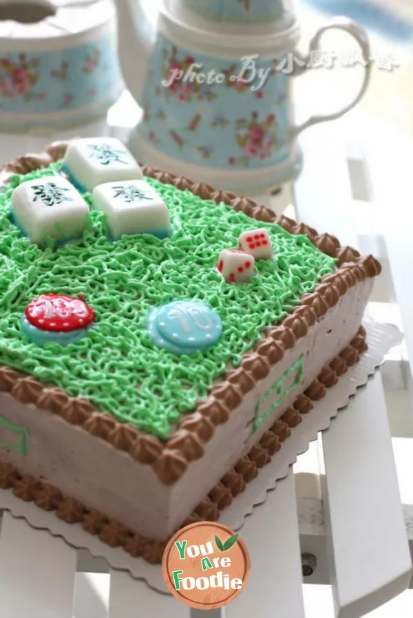 Mahjong-cake