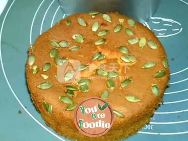 Melon seed kernel pumpkin Qifeng cake