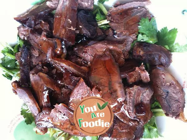 Must have cold dishes in summer - beef with coriander