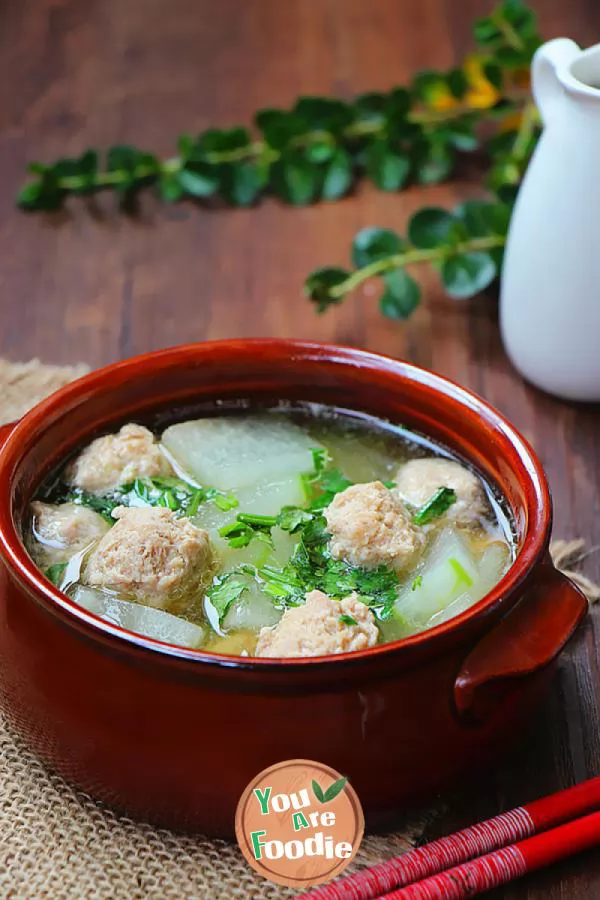 Meatball-soup