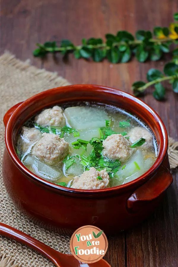 Meatball soup