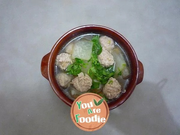 Meatball soup