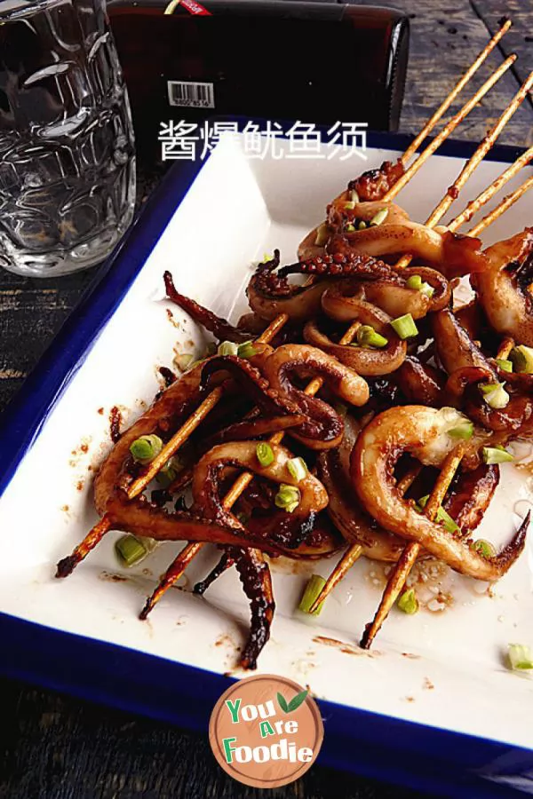 Fried-squid-whiskers-in-soy-sauce