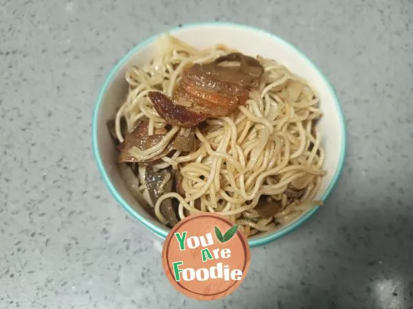 Steamed Noodles with Dried Beans