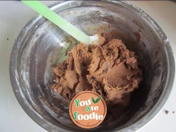 Chocolate raisin biscuit