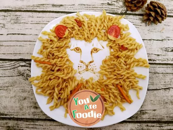 Lion King pasta