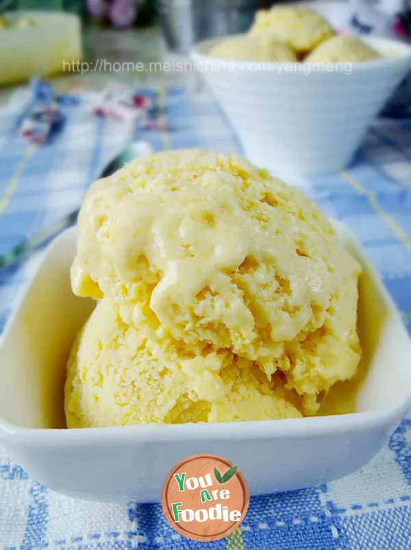 Mango Milk Ice Cream