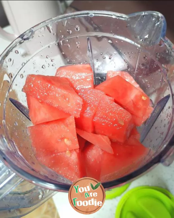 Watermelon jelly