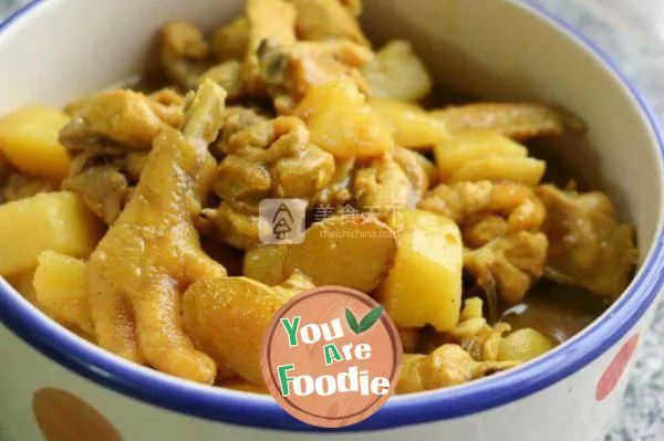 Potato Curry Chicken